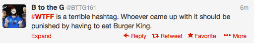 Burger King Hashtag Fail